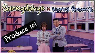 Pakai Seragam Produce 101 Korea Reomit x Sunnydahye [upl. by Einomrah]