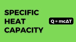 Specific Heat Capacity Worked Examples and Calculations for IB Physics B1 [upl. by Airdnek]