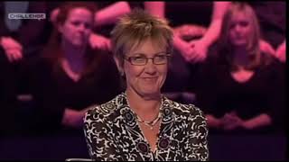 The tension between Kim Woodburn and Aggie MacKenzie on Who Wants To Be a Millionaire [upl. by Icram]