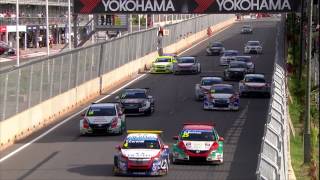 Loeb and Lopez win in Marrakech  Citroën WTCC 2014 [upl. by Peper]