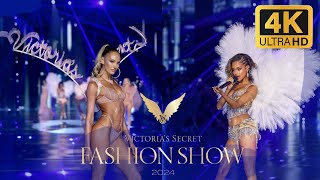 Victoria’s Secret Fashion Show 2024 4K ULTRAHD  Tyla performing PUSH 2 START amp Water [upl. by Annelak]