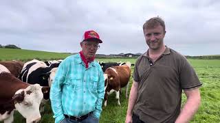 Will Chestnutt dairyman from Portrush Ireland has some great milk and yogurt [upl. by Alolomo]