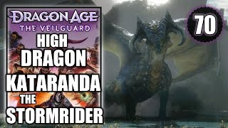 Dragon Age The Veilguard  Kataranda the Stormrider High Dragon Boss Fight  Walkthrough Part 70 [upl. by Nollad597]