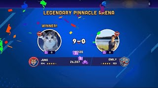 Vs 959 90 Win Legendary Pinnacle Arena 1021’24 Mini Football 미니풋볼 미니축구 [upl. by Akemed]