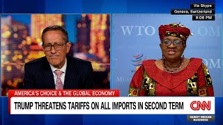 Ngozi OkonjoIweala on potential global tariffs under Trump [upl. by Betsey933]