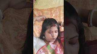 Easy and beautiful hair style for saree hairstyle hair easyhairstyle cutehairstyle [upl. by Rox553]