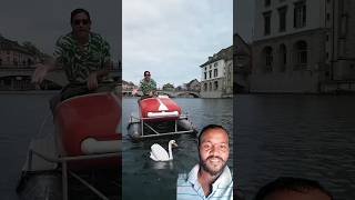 How to beat the traffic in Zurich 🚤shorts [upl. by Aikahc653]