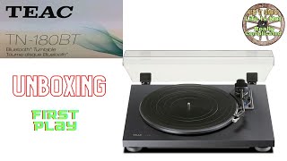 Unveiling the Teac TN180BT Turntable  First Look [upl. by Enelrad]