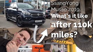 New generation SsangYong Musso inspected after 110k miles How does it fair under the skin [upl. by Paza]