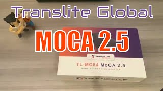 Translite Global MOCA 25  25 gigabits with two ethernet ports [upl. by Jerrome]