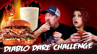 Diablo Dare Challenge From Arbys [upl. by Hudnut]