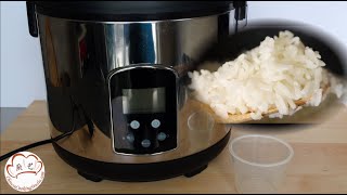 Easiest sushi rice using a rice cooker [upl. by Hodosh239]