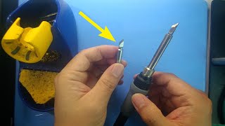 71인두팁 교체후 주의사항ㅣSoldering Iron tip replacement and precautions [upl. by Ronacin589]