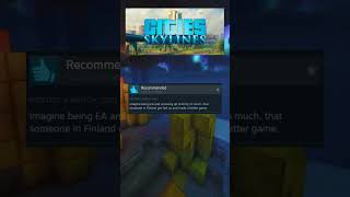 Cities Skylines Reviews citiesskylines steam review gamereview games [upl. by Lessirg]