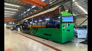 Full automatic multi profile machine for 75200mm profile [upl. by Georgeanna854]