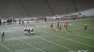 Sherbrooke Vert et Ors Bruno Sénéchals 23yard TD catch wins the game in 2nd OT vs McGill Redbirds [upl. by Brendon]