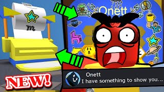 Onett LEAKED ME BEESMAS EARLY no seriously  Bee Swarm Simulator [upl. by Anerehs652]