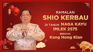 Ramalan Shio Kerbau di Tahun Naga Kayu 2024 Bersama Kang Hong Kian  Sonora Fengshui [upl. by Brew16]