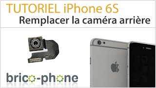 Tuto iPhone 6s  Changer la camera arrière démontage  remontage HD [upl. by Senga]