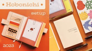 Hobonichi setup 2023 ✦ A6 original avec amp weeks ✦ stressedacademic [upl. by Egarton798]