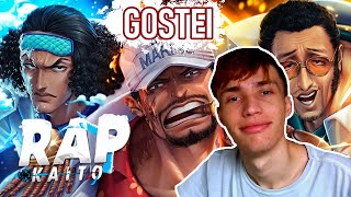 REACT A Faces da Justiça  Almirantes One Piece  Kaito Ft M4rkim AniRap [upl. by Bo]