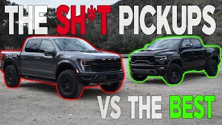 2 WORST and 3 BEST FullSize Pickup Trucks for 2024 as per Consumer Reports [upl. by Frantz]