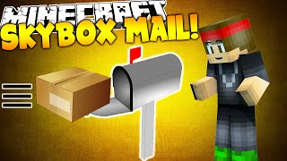 Minecraft Plugin SkyboxMail Send packages to players [upl. by Malvia]