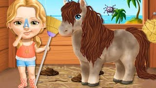 Fun Baby Care Game  Sweet Baby Girl Summer Fun 2  Play Animal Horse Care BBQ Boat Party [upl. by Aennil]