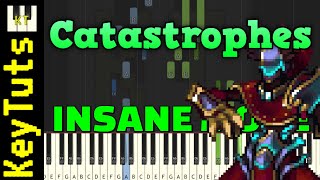 Catastrophes Before the Calamity Terraria Calamity Mod  Insane Mode Piano Tutorial Synthesia [upl. by Indyc423]