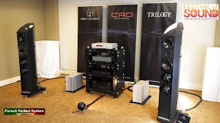 Wilson benesch CAD Trilogy Audio NEW Products chat Part 2  Festival of Sound 2018 [upl. by Andromede950]