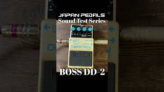 【Effect Pedals】 Digital Delay DD2【Sound Test Series】 [upl. by Ekrub]