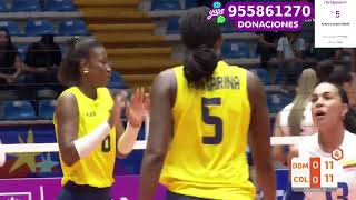 REPUBLICA DOMINICANA VS COLOMBIA EN VIVO  COPA PANAMERICANA DE VOLEY FEMENINO [upl. by Strong]