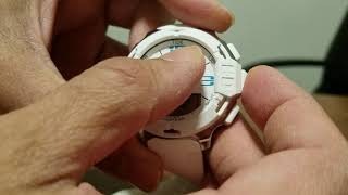 Tissot T touch watch How to set time features [upl. by Enyale]