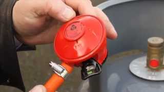 How to fit a propane gas regulator [upl. by Streetman388]