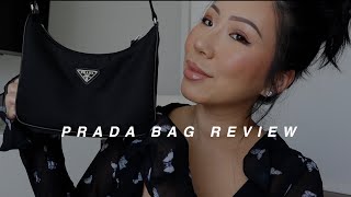 PRADA reedition 2005 renylon mini bag review  what fits [upl. by Serrano453]