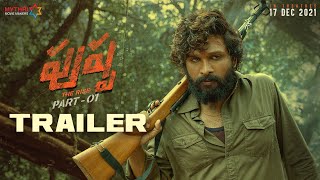 Pushpa Official Trailer  Allu Arjun  Rashmika  Fahadh Faasil  Sukumar  DSP  17th Dec [upl. by Cart542]