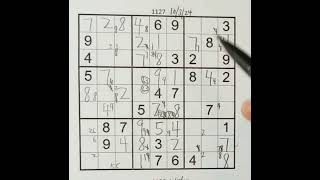 10324 SUDOKU 1127 [upl. by Asilrak]