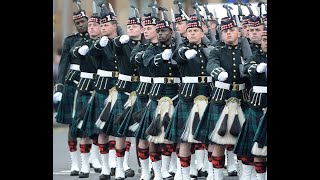 Argyll amp Sutherland Highlanders Parade of honour Falkirk 2013 [upl. by Gilder]