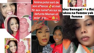 Calomnier par une femme sur les réseauxécouter la réponse salée de Amina Poté [upl. by Lathe]