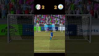 Italy vs Argentina best penalty match highlights efootballmobile fifa efootball efootball2024 [upl. by Natalina22]