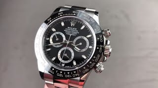 Rolex Cosmograph Daytona Steel Ceramic 116500LN Rolex Watch Review [upl. by Alison]