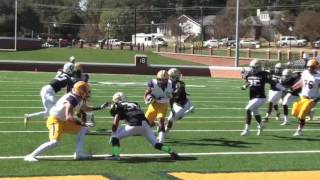 2016 HARDINSIMMONS FOOTBALL HIGHLIGHTS [upl. by Lemay]