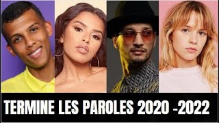 TERMINE LES PAROLES hits populaires 20202022  Niveau Moyen [upl. by Vitkun]