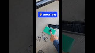 Isuzu NPR How to troubleshoot starter relay electrical line not start engine bad starter relay [upl. by Ashli]