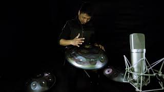 D Saladin 11 Handpan  Played by Rafael Sotomayor  Opsilon Handpan [upl. by Atinot]