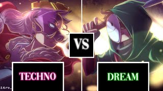 Technoblade VS Dream [upl. by Nastassia]