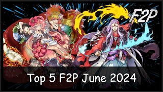 Top 5 Best FREE TO PLAY Decks in June 2024 With Duel Replays YuGiOh Duel Links F2P [upl. by Eladnwahs]