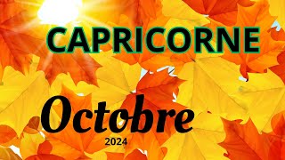 ♑ capricorne octobre 2024 🎃 La fin et le renouveau en même temps [upl. by Trini]