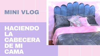 DIY RESPALDAR  CABECERA DE CAMA MODERNA  MÉTODO SENCILLO Y RÁPIDO  VANISS STYLE diy ecuador [upl. by Candless]