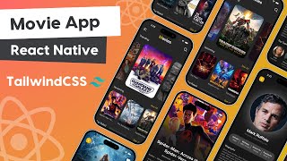 🔴 Build Movie App Using React Native  React Native Projects  Beginners [upl. by Asiek]